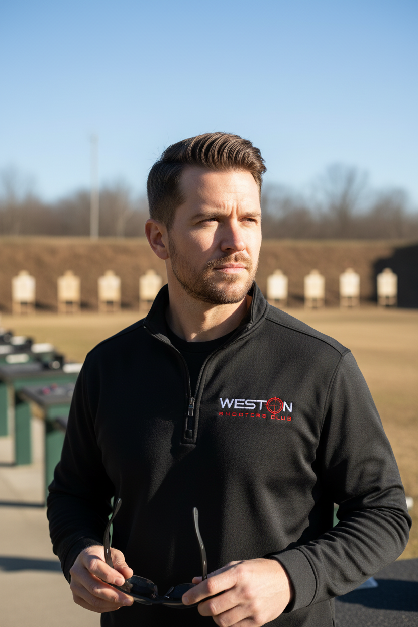 Weston Shooters Club 1/4 Zip Lifestyle