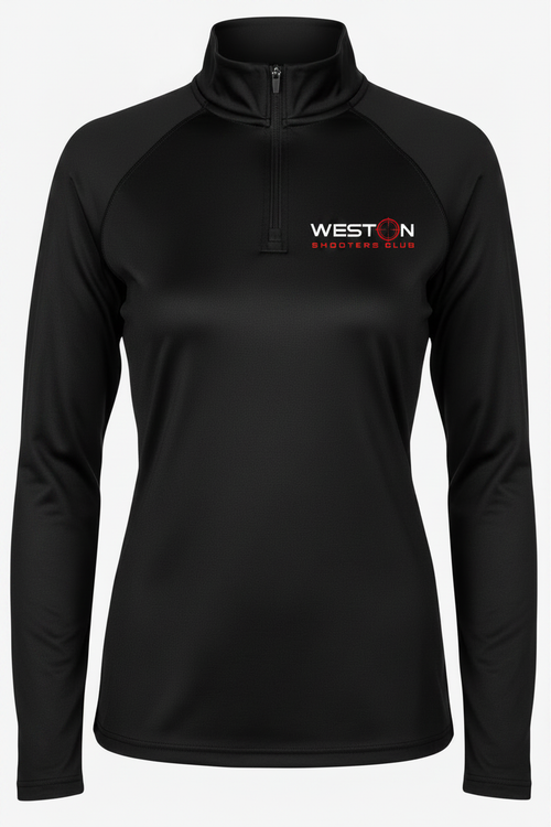 Weston Shooters Club Black 1/4 Zip