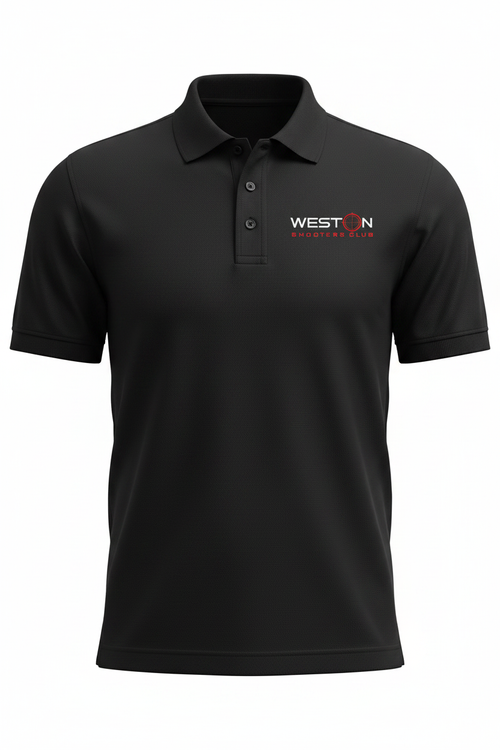 Weston Shooters Club Black Polo